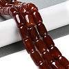 Natural Red Agate Beads Strands G-NH0019-A03-03-5