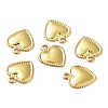 201 Stainless Steel Charms STAS-K259-10G-3