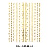 3D Goldenrod Nail Water Decals MRMJ-N010-44-010-2