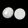 Natural White Jade Cabochons G-C115-01B-44-2