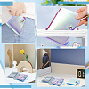 3 Inch PVC Mini Laser Cover Photo Album with Snap Button AJEW-WH0324-87-6