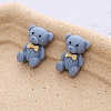 Opaque Resin Cabochons OHAR-PW0001-501A-1