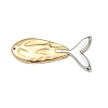304 Stainless Steel Big Pendants SA-CBA37BC-09GP-1