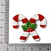 Printed Christmas Theme Acrylic Pendants OACR-L018-10A-3