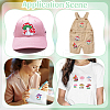 37Pcs Mushroom Embroidered Cloth Patch PATC-WR0001-31-5