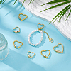9Pcs 3 Styles Zinc Alloy Screw Carabiner Lock Charms FIND-UN0010-20-4