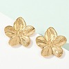 Non-Tarnish 304 Stainless Steel Stud Earrings STAS-L024-004G-02-3