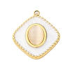 304 Stainless Steel Pendants STAS-V004-13G-01-1