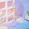 1Pc Faceted Glass Sun Catcher Pendant Decorations AJEW-TA0002-90-4