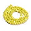 Opaque Glass Beads Stands EGLA-A035-P4mm-B04-2