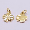 Brass Charms X-KK-G302-09G-NR-1