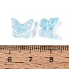 Electroplate Transparent Glass Beads EGLA-N057-03F-4