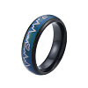 Heart Beat Mood Ring RJEW-N043-31E-1