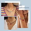 30Pcs 2 Styles Opaque Acrylic Pendants OACR-CJ0002-60-7