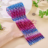 1 Yard 12-Row Resin Spike Stud Cone Flatback Punk Rock Trim Mesh Bead Craft FIND-TA0006-73C-7