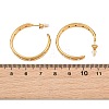 304 Stainless Steel Rhinestone Stud Earrings SA-CBA0ADC-01G-3