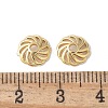 Flower Brass Bead Caps KK-F892-34G-13-2