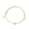 16Pcs Two Tone Waxed Polyester Cord Bracelets for Men Women BJEW-JB11790-3