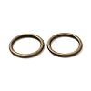Alloy Soldered Closed Jump Rings LS-KK-WH0052-05D-AB-3