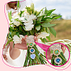2Pcs Alloy Brooch Findings JEWB-NB00003-4
