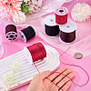 6Rolls 6 Colors Nylon Braided Cord NWIR-TA0001-46D-6