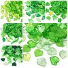 100G 5 Styles Transparent Acrylic Pendants TACR-YW0002-14-2