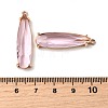 Brass Glass Pendants GLAA-XCP0001-68B-3