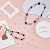 2 Strands Transparent Glass Beads Strands GLAA-HS0001-12A-5