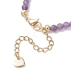 Natural Mixed Gemstone & Cultured Freshwater Pearl Beaded Bracelets for Women BJEW-JB13201-5