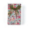 Flower Pattern Cardboard Jewelry Packaging Box CBOX-L007-003B-2