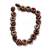 Natural Red Rainbow Jasper Beads Strands G-P536-A09-01-3