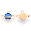 Alloy Enamel Pendants ENAM-S121-078B-1