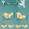 120Pcs Tibetan Style Alloy Beads TIBEB-NB0001-35-2