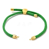 Nylon Cords Bracelet Makings Fit for Connector Charms AJEW-P116-01G-17-1