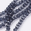Glass Beads Strands EGLA-J042-4mm-03-1