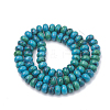 Natural Ocean white Jade Beads Strands G-R169-8x5mm-18-2