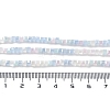 Gradient Color Electroplate Glass Bead Strands GLAA-E042-05-B04-5