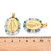 304 Stainless Steel Pendants STAS-N115-24C-G-3