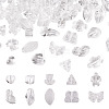 64Pcs Gradient Color Transparent Glass Beads GLAA-TA0003-48A-2