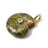 Natural & Synthetic Mixed Stone Carved Pendants G-C282-01-3