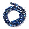 Natural Lapis Lazuli Round Bead Strands X-G-E262-01-6mm-2