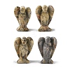 Natural Crazy Agate Carved Angle Figurines GG-CBA9C2C-A34-1