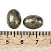 Oval Natural Pyrite Cabochons G-S395-01-3