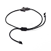 Unisex Nylon Thread Braided Bead Bracelets BJEW-JB04805-01-2