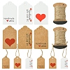 96Pcs 6 Styles Paper Gift Tags CDIS-FS0001-26-1