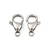 Tarnish Resistant 304 Stainless Steel Lobster Claw Clasps X-STAS-AB16-4