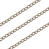 Brass Twisted Chains CHC-CJ0001-24AB-4