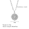 Stainless Steel Sun Pendant Necklaces YN2147-2-3