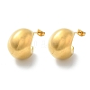 304 Stainless Steel Stud Earrings for Women EJEW-U051-01G-4