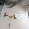 Lace Choker Necklaces X-NJEW-N0052-375-5